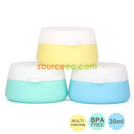 Travel Silicone Cosmetic Containers
