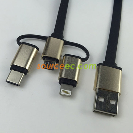 3 In 1 USB Charging Cable