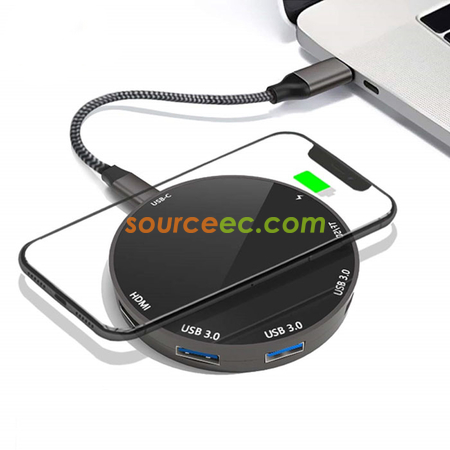USB轉接頭八合一充電器