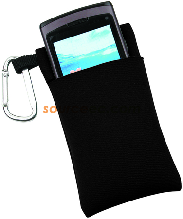 Mobile Pouch with Carabiner