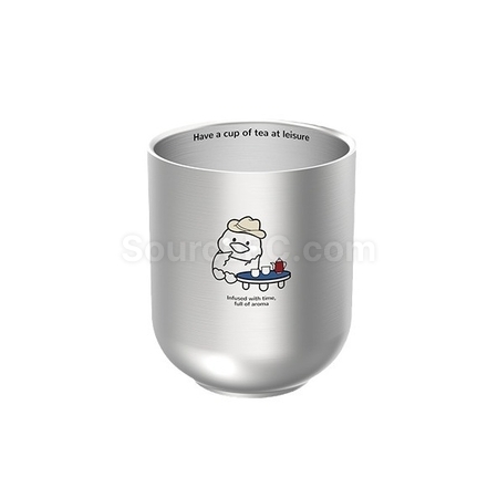 304不鏽鋼雙層水杯