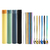 Stainless steel straw set