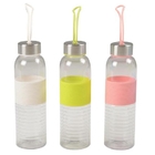Transparent Water Bottle with String