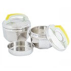 Silver Diamond Lunch Box
