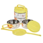 Double Layer Lunch Box With Handle