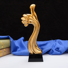 Thumbs-up Resin Crystal Trophy