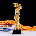 Dragon Resin Crystal Trophy