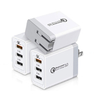 三USB口便攜充電頭