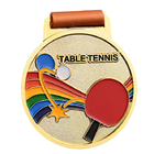 Colorful Table Tennis Medal