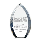 Tear Drop Crystal Award