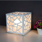 Moire Carved Side Lamp