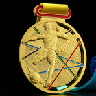 Football Metal Medal