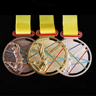 Basketball Metal Medal