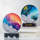 Marble Crystal Award Seat