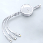 三合一伸縮快充充電線