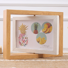 Rotating Wooden Photo Frame