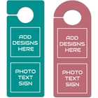 Custom Door Hanging Advertising Sign