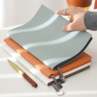 Soft leather notebook