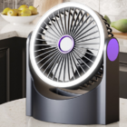 掛式桌面充電風扇